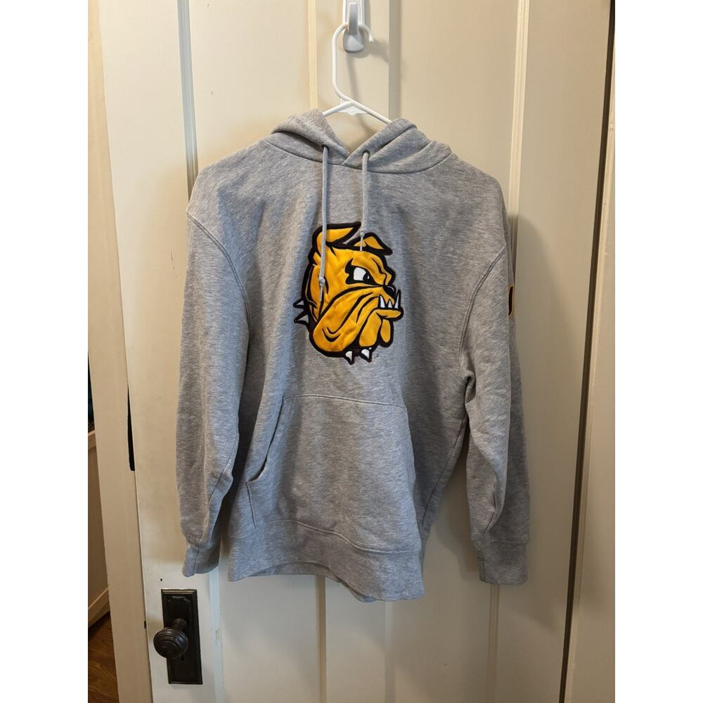 Vintage UMD‎ Bulldogs Hoodie University of Minnesota Duluth Gray Medium